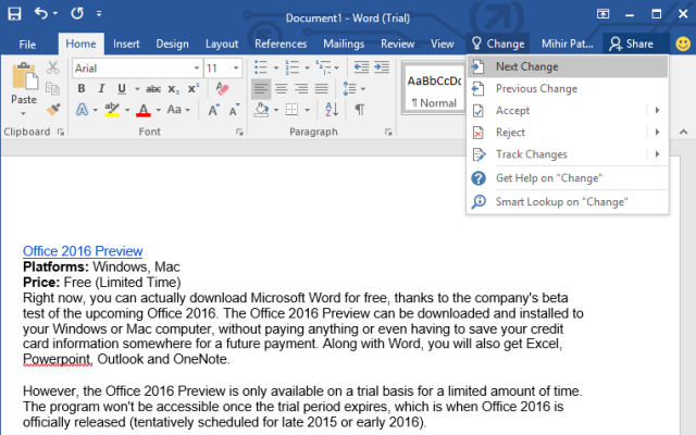 Microsoft Office For Mac Trial Download Free